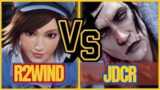 Tekken 8 -  R2Wind (Asuka) vs JDCR (Dragunov) - High Level Match T8