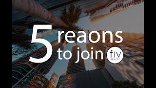 5 Reasons to Join Fiv Realty