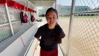 Nicole Wong, La Cañada High School varsity softball player talks about COVID-19 turning point