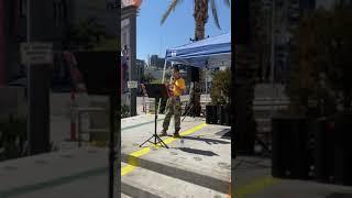 Black Women for Wellness Speaking at the Women's March Los Angeles