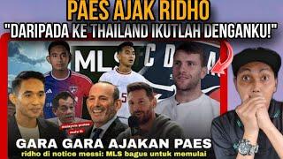 Daripada ke Thailand, Ikutlah Denganku: Paes Ajak Ridho, Messi Sambut Baik.