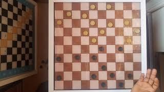 Draughts Game Strategy| How To Set A Trap In Draught/Checkers Game ; Trap 2- Thunderstrike Version 2