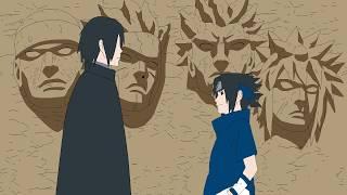 If Sasuke met adult Sasuke