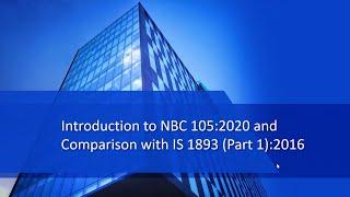 Comparsion of NBC 105:2020 with IS 1893:2016 (Part 1), Earthquake Resitant Design of Structures