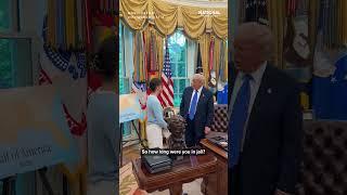 Trump meets with Russian-American ballerina freed from Russian prison