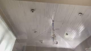 How to Paint a Room: Spraying and Rolling Ceilings Tutorial