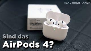 Sind das AirPods 4? - Ich habe die neue AirPods-Generation als FAKE getestet!