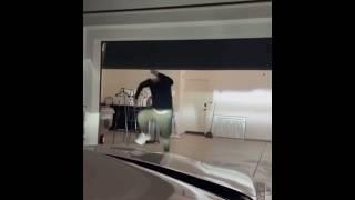 Man Hits Head on Garage Door