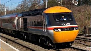 World’s Fastest Diesel Locomotive passing Flitwick at Speed