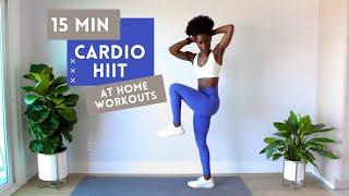 15 MINUTE FULL BODY CARDIO HIIT WORKOUT | NO EQUIPMENT