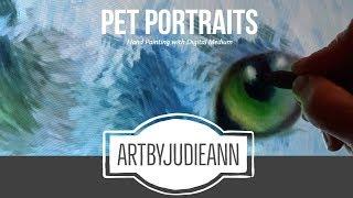 Painting Pet Portraits ~ ArtByJudieAnn