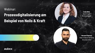 Webinar: Prozessdigitalisierung am Beispiel von Neils & Kraft