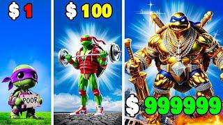 $1 to $1,000,000 TEENAGE MUTANT NINJA TURTLES