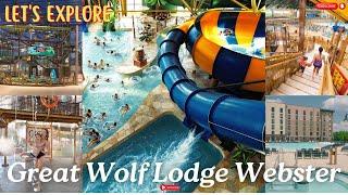 Let's explore: Newest indoor waterpark in Houston | Great Wolf Lodge Waterpark & Resort, Webster TX