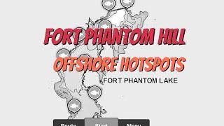 Fort Phantom Lake - Offshore Hotspots Explained! - Find the Bass Fast