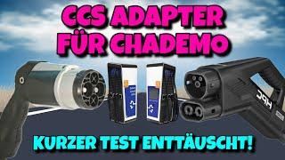 Mit Chademo an CCS Laden! Ein Adapter soll die Revolution bringen. Der Test.