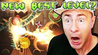 A NEW BEST GEOMETRY DASH LEVEL just dropped