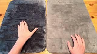 Memory Foam Bath Mats  Gorilla Grip vs  JMTOOR