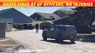 EXCLUSIVE VIDEO: Multiple Shots Fired, Grand Forks Officers & Suspect, No Injuries