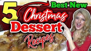 5 *New* CHRISTMAS DESSERT RECIPES you do Not wanna Miss! |Easy HOLIDAY DESSERTS anyone can make!