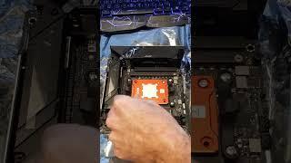 7900x3d | AM5 CPU FRAME installation | Asus ROG Strix B650E-I #shorts #gaming #motherboard #pcgaming