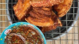 หมูสามชั้นทอดน้ำปลา | ถะโหล่โถ่ดาก