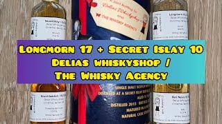 Longmorn 17 / Secret Islay 10 "Delias Christmas Series 2024" (TWA)