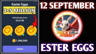 Rocky Rabbit Easter Eggs 12 September | Rocky Rabbit Daily Combo Today