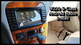 Installing an Android Head Unit in a Mercedes S-Class (W220 Facelift)