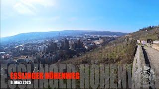 Esslinger Höhenweg | 28 km Wanderung | 09.03.2025