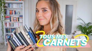 Tous mes CARNETS (+ plein d’idées pour remplir les vôtres)