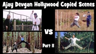 Ajay Devgn Kung Fu Training Copied Scenes | Part 2