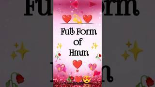  Full Form of hmm  Full Form of book  #trending  #viralvideo  #shorts