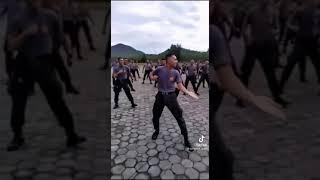 viral Tik Tok 2021 joget heboh versi polisi dan TNI terbaru