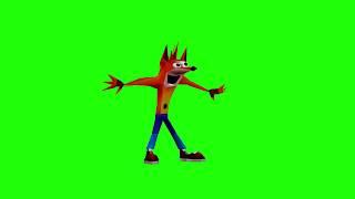 Crash Bandicoot Woah! (Original Without post-processing and effects) Green Screen Video