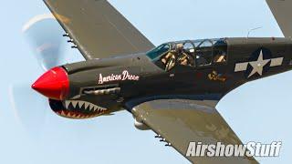 P-40 Warhawk Aerobatics - Sun 'n Fun 2021