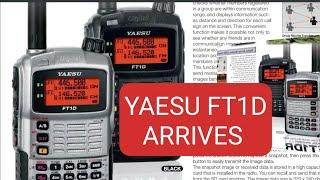 YAESU FT1D - ARRIVES TOMOROW - LOTS VIDEOS TO FOLLOW