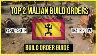 AOE4 | Malians Build Order Guide(s) | Fast Castle & Trade Boom | My Top 2 Builds