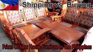 SHIP vs BUY - Average COST of HOUSE FURNITURE in the PHILIPPINES