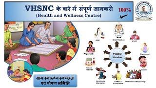 VHSNC Detailed Explanation || Village Health Sanitation & Nutrition Committee || HWC || CHO || ASHA