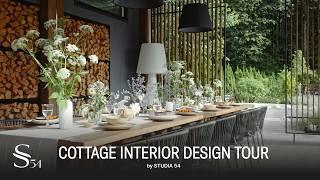 Modern interior of 400 m² cottage by Studia 54  | Luxury Home Tour