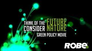 ROBE lighting - Green policy movie