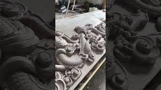 КРАСИВЫЙ УЗОР ИЗ БЕТОНА. Идея для дачи. #фасаддома #интерьер