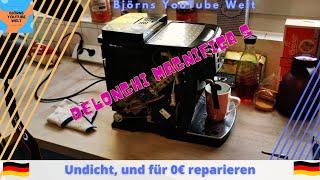 Delonghi Magnifica S Undicht, und für 0€ reparieren. Mein Kaffeevollautomat verliert Wasser