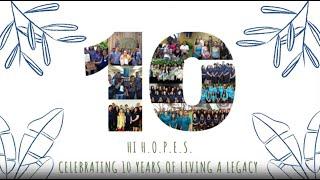 HI HOPES 10 Year Anniversary Virtual Celebration Highlights