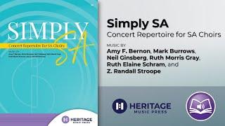 Simply SA: Concert Repertoire for SA Choirs (SA)