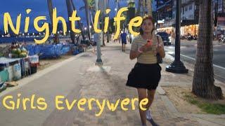 pattaya today full of beautiful Angels | Thailand nightlife beach road | pattaya beautiful beach