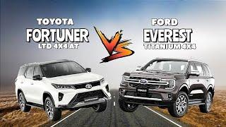 TOYOTA FORTUNER LTD 4X4 2024 vs FORD EVEREST TITANIUM 4X4 2024