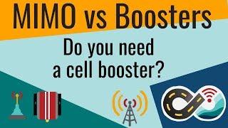 MIMO vs Boosters: Do Cellular Boosters Provide the Best Signal & Data Performance?