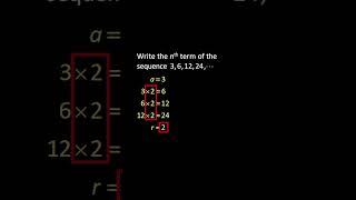  General Term of a Geometric Sequence